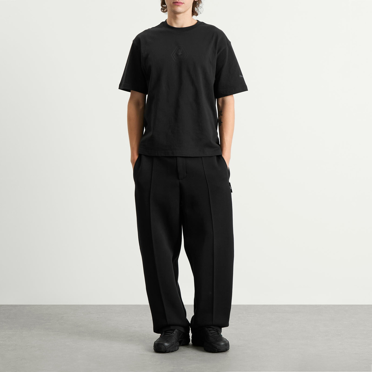 Puma Men's x Skepta T-Shirt in Puma Men's Black