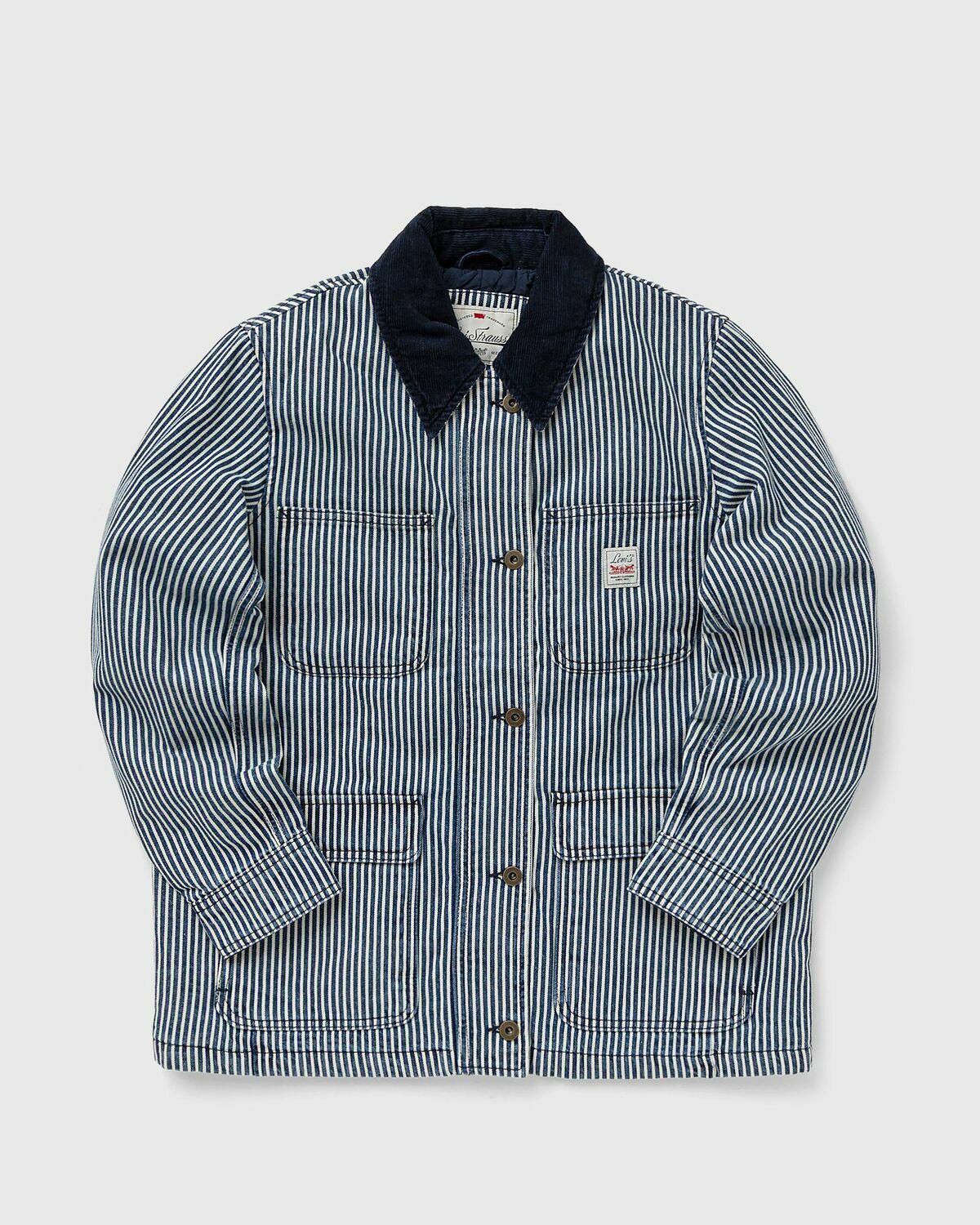 Levis BREE QUILT LINED JACKET Blue Womens Windbreaker
