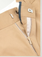 Paul Smith - Straight-Leg Cotton-Blend Twill Trousers - Brown