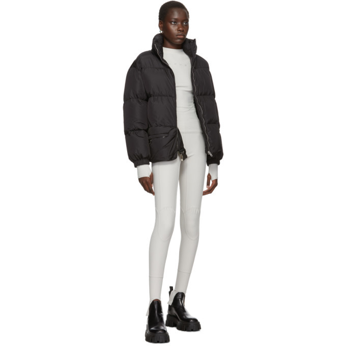 Ambush Grey Mini Logo Scuba Leggings Ambush