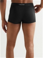 Calvin Klein Underwear - Icon Stretch-Cotton Boxer Briefs - Black