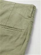 Visvim - Field Straight-Leg Garment-Dyed Cotton-Twill Trousers - Green