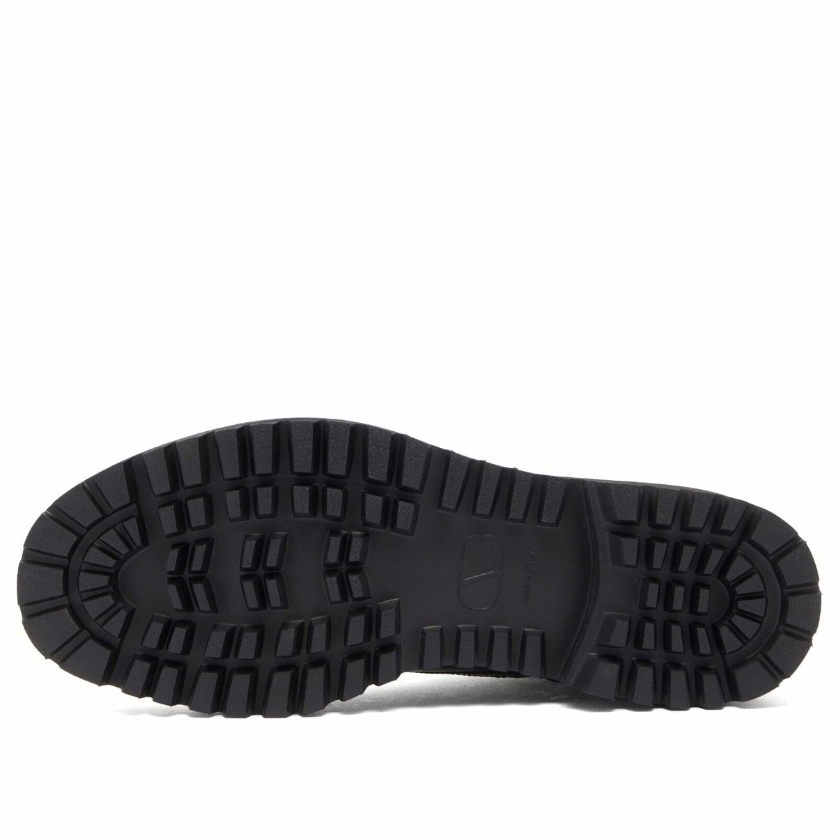 Valentino Men's Combat Boot in Black