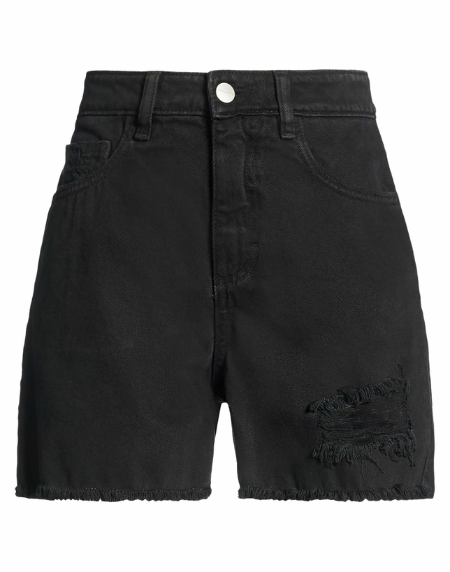 Photo: Icon Denim Womens Denim shorts in Black