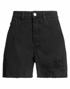 Icon Denim Womens Denim shorts in Black