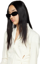 LINDA FARROW Black Lola Sunglasses