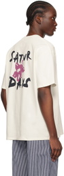 Saturdays NYC Off-White Flower T-Shirt