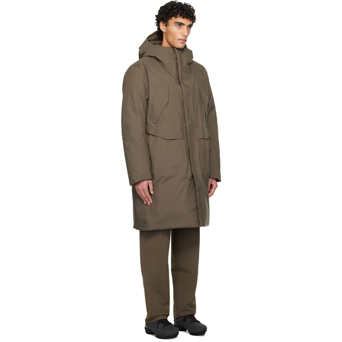 Veilance Taupe Sorin Down Parka