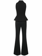 SELF-PORTRAIT Tailored Sleeveless Jumpsuit
