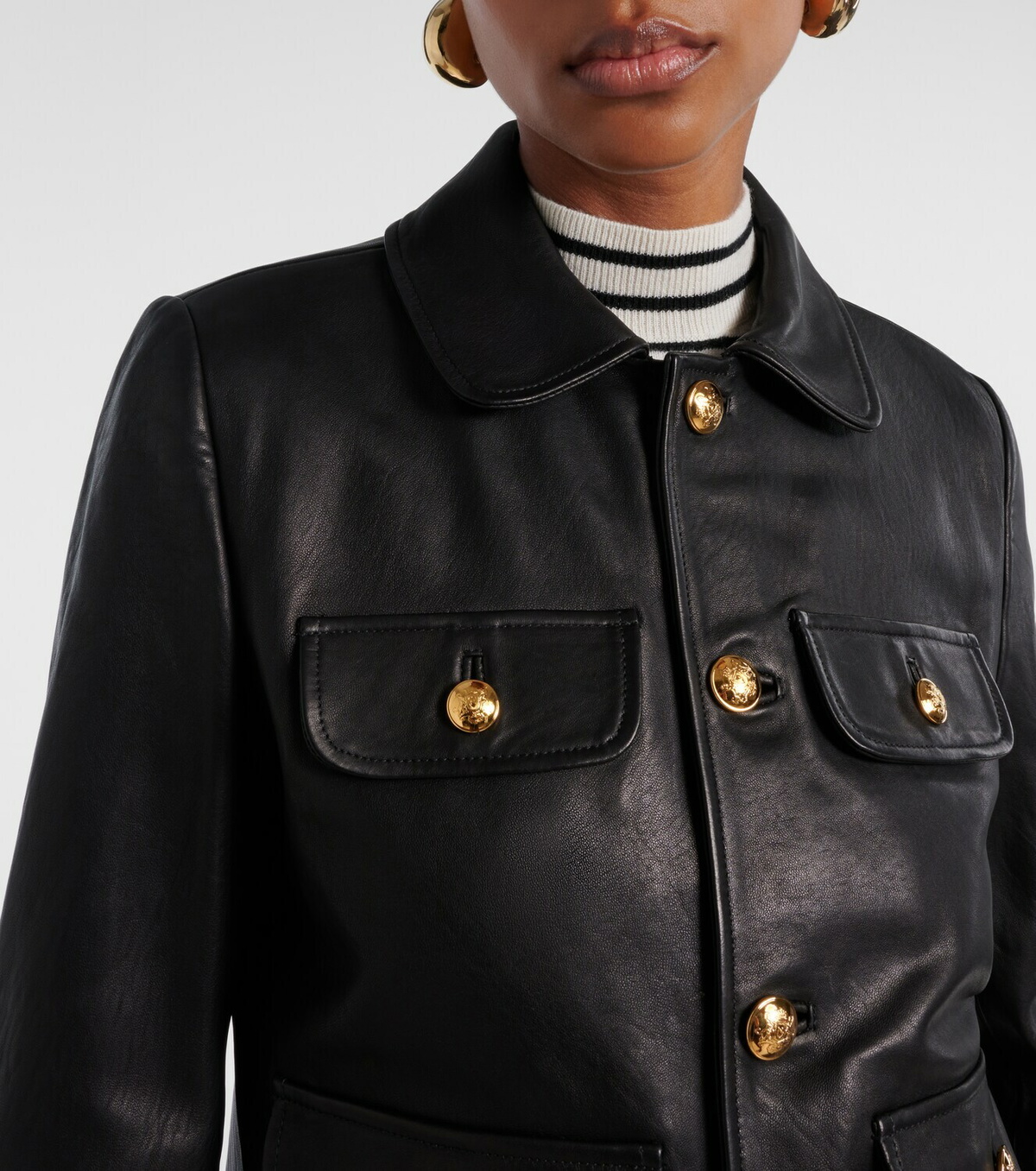 Nili Lotan Chamonix leather jacket