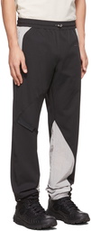 HELIOT EMIL Black Rubber Strap Lounge Pants