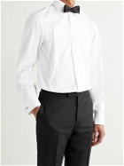 TOM FORD - White Slim-Fit Bib-Front Double-Cuff Cotton Tuxedo Shirt - White