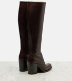 Chloé Leather knee-high boots