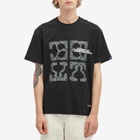 Deva States Men's Cartouche T-Shirt in Black