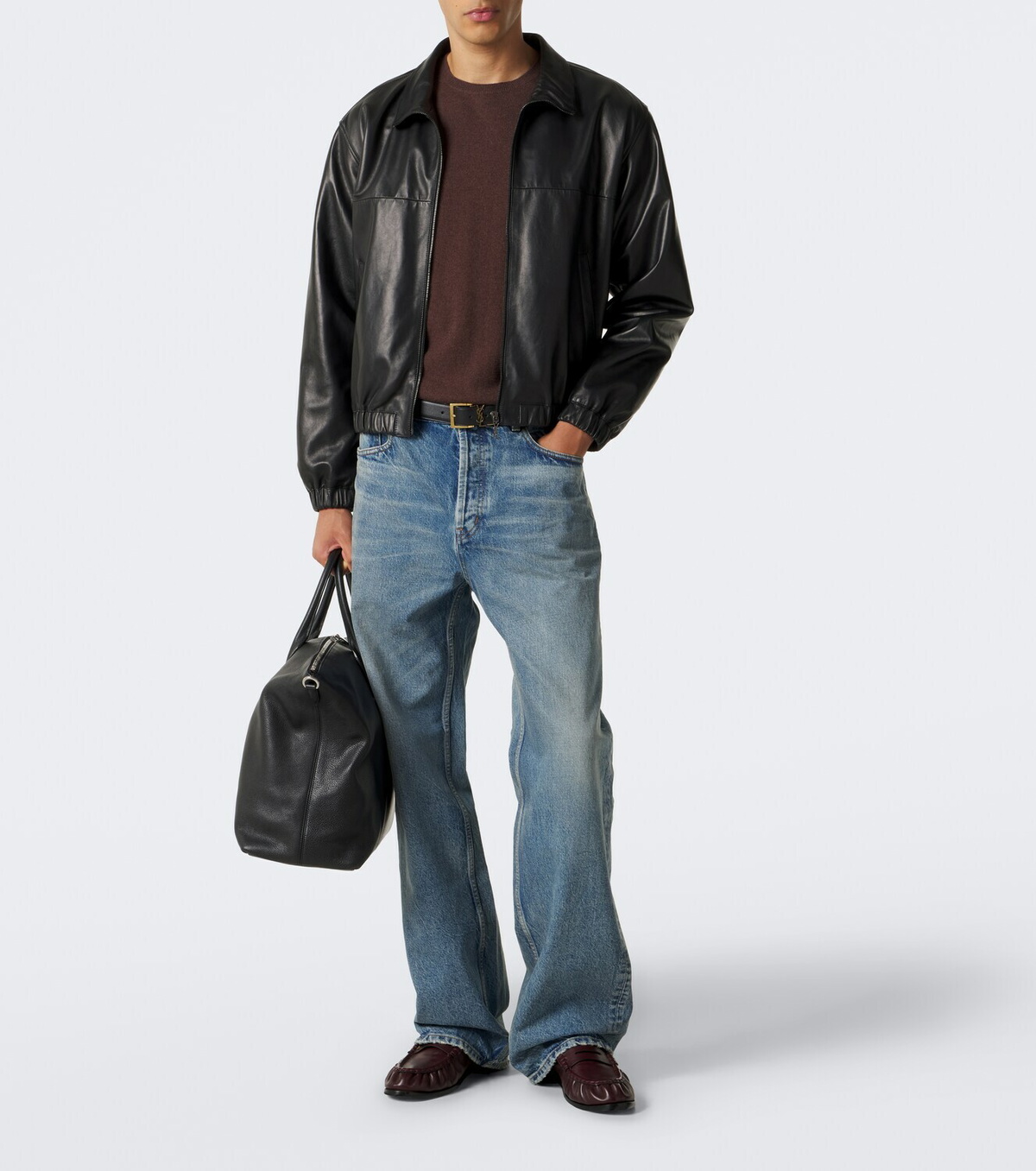 Saint Laurent Cassandre cashmere sweater