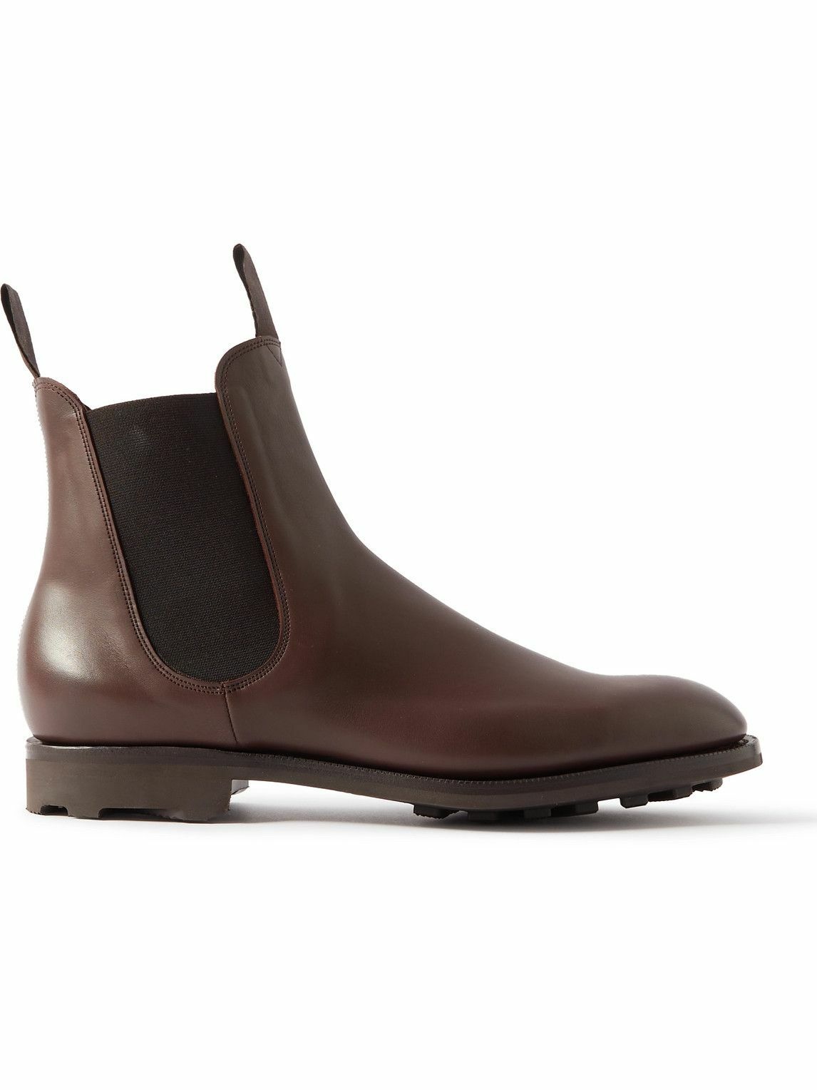 Photo: Edward Green - Newmarket Leather Chelsea Boots - Brown