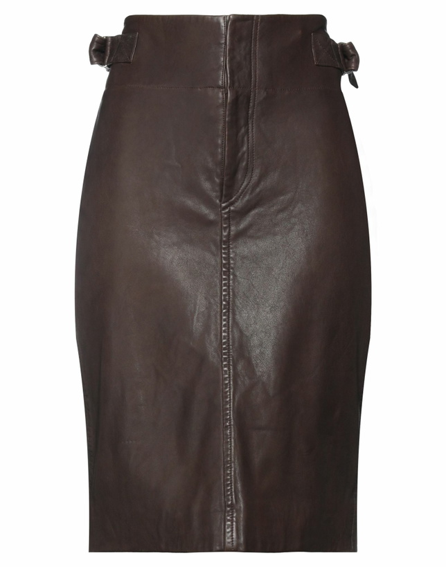 Photo: Marant Étoile Womens Midi skirt Dark in Brown