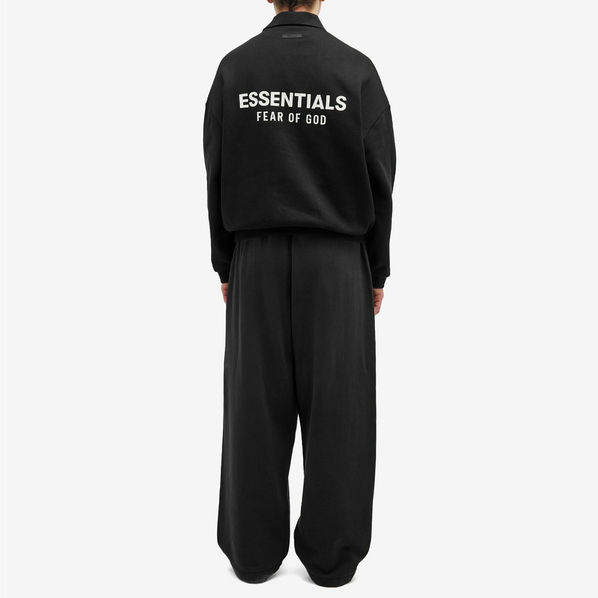 Fear of God ESSENTIALS Men's Core Logo Fleece Polo
