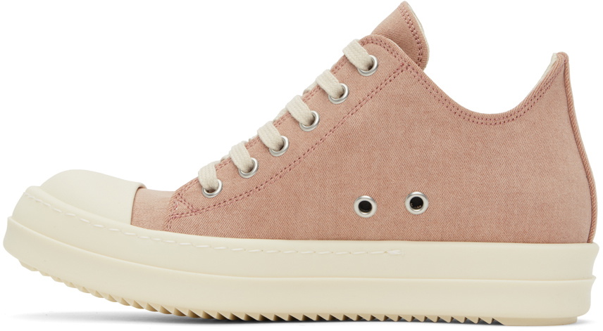 Rick Owens DRKSHDW Pink Low Sneakers