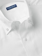 Peter Millar - Journeyman Button-Down Collar Cotton-Twill Shirt - White