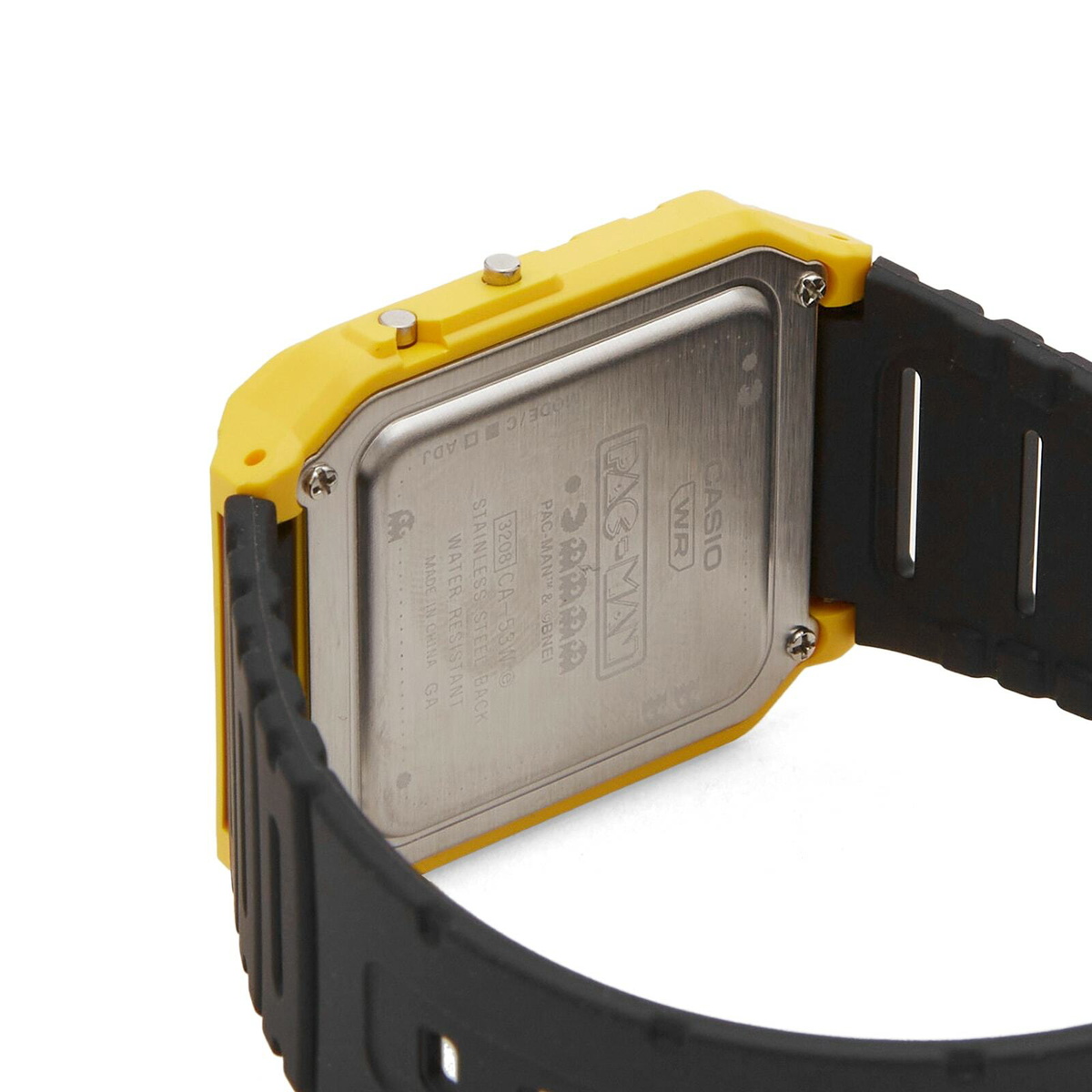 G-Shock x Pac-Man CA-53WPC-1BER Watch in Black/Yellow 