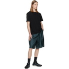 BALMAIN Black Embroidered 'Balmain Paris' T-shirt