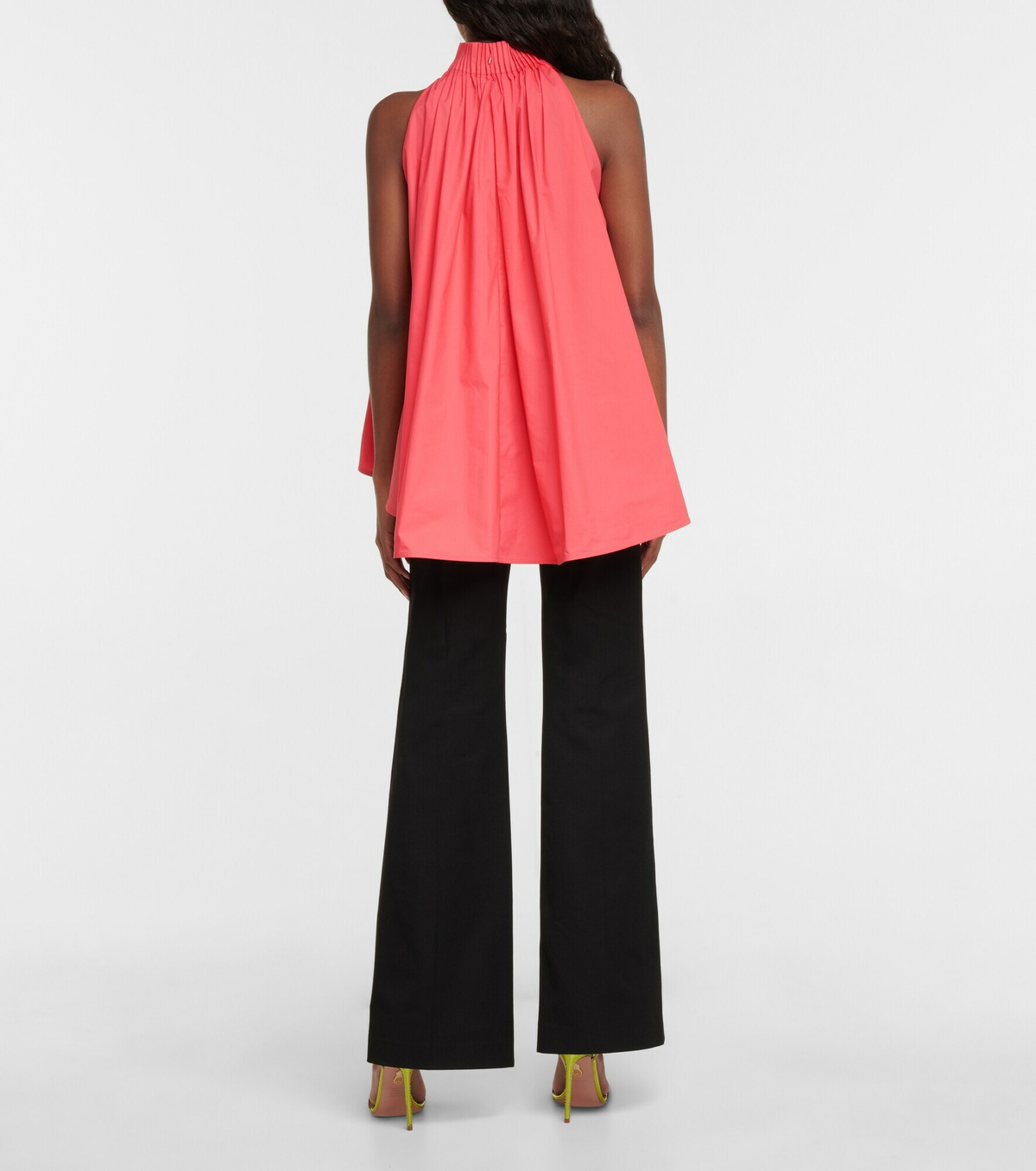 Roksanda - Jayla halterneck cotton top