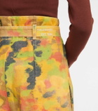 Philosophy di Lorenzo Serafini Camouflage straight jeans