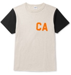 Velva Sheen - Printed Cotton-Blend Jersey T-Shirt - Neutrals