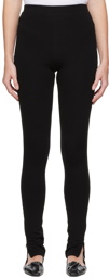 TOTEME Black Zip Leggings