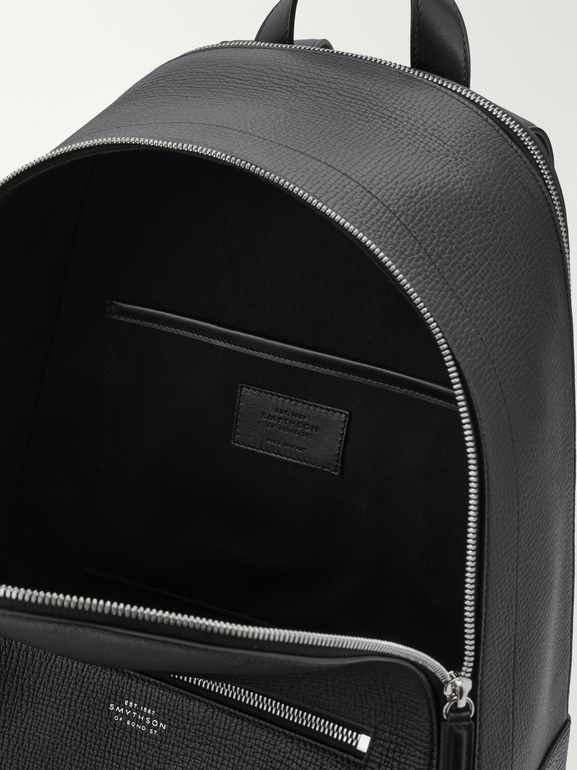 Smythson - Full-Grain Leather Backpack