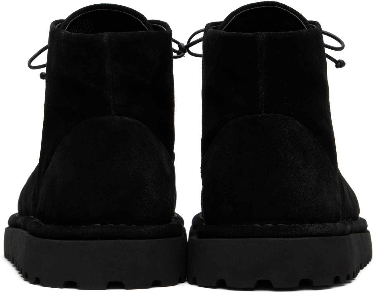 Marsèll Gomma Black Sancrispa Alta Pomice Boots