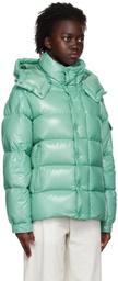 Moncler Green Moncler Maya 70 Down Jacket
