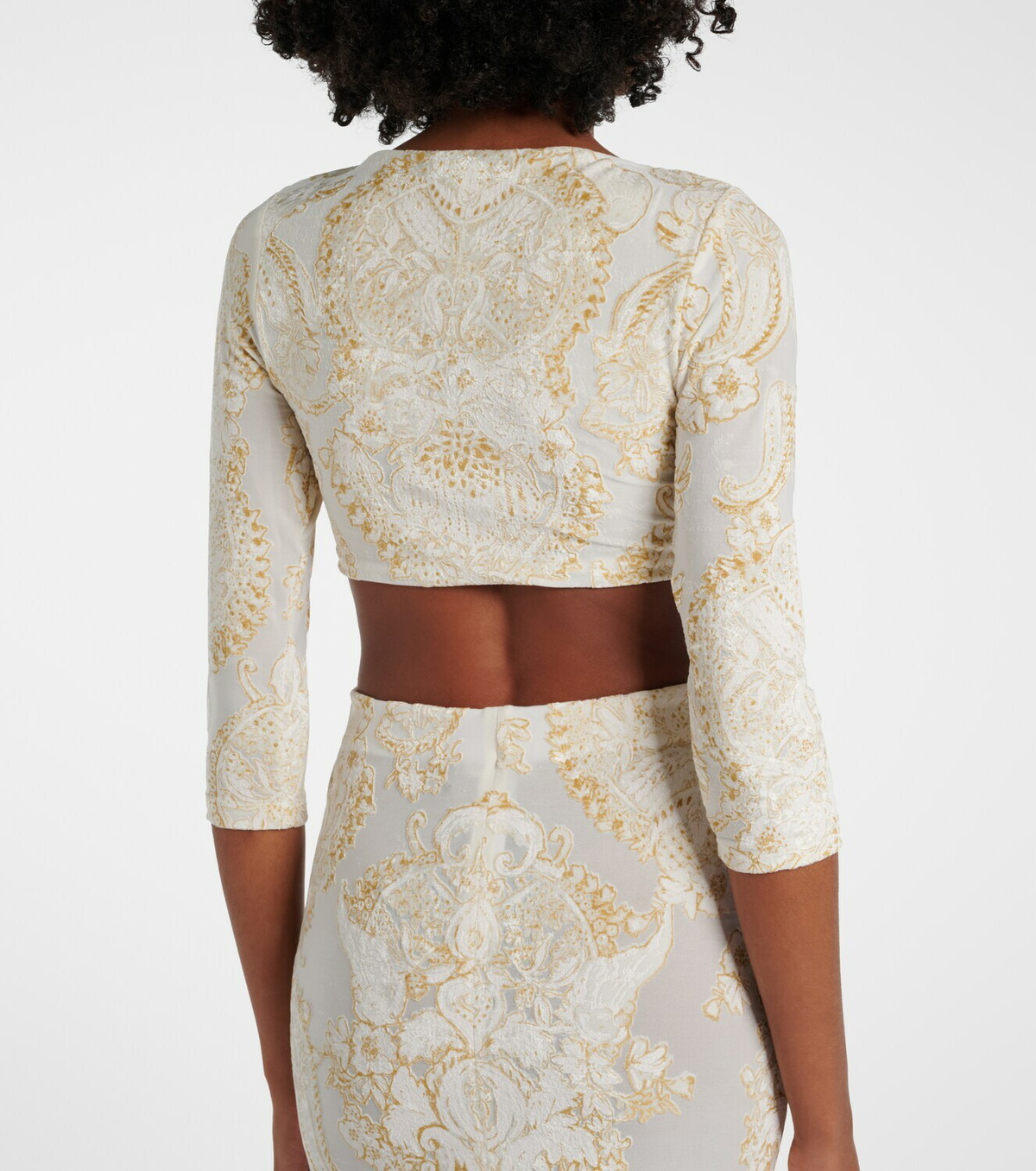 Roberto Cavalli Embellished top