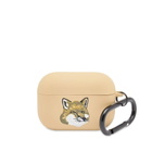 Native Union x Maison Kitsuné Fox Head Carabiner Airpods Pro in Beige