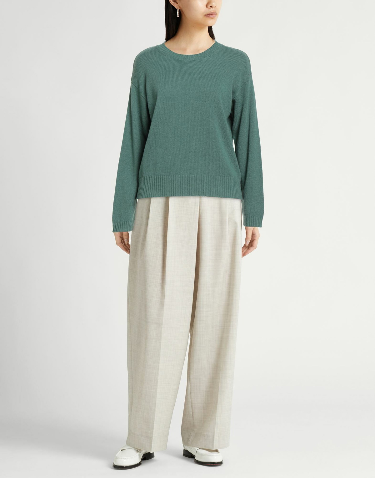 Crossley Womens Sweater in Sage green