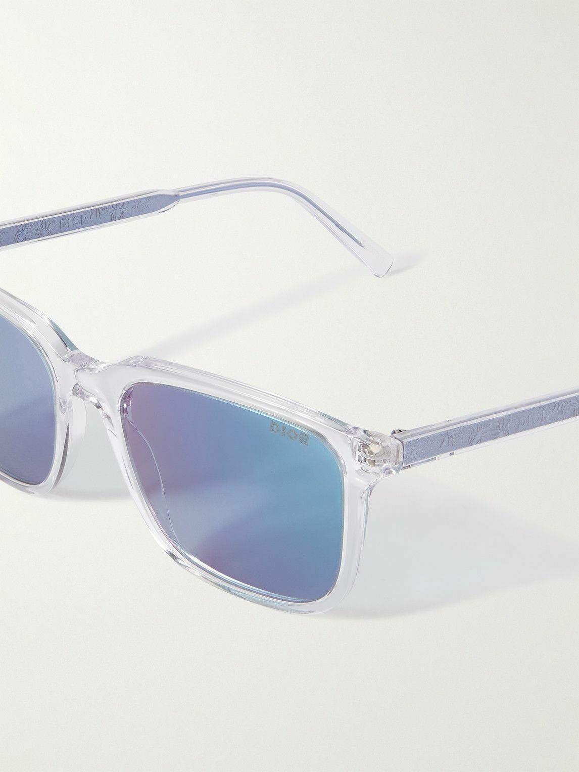 Dior - Sunglasses - CD Diamond S1I - Light Blue - Dior Eyewear CD Diamond A1U aviator sunglasses in silver - Dior Eyewear  main image 2