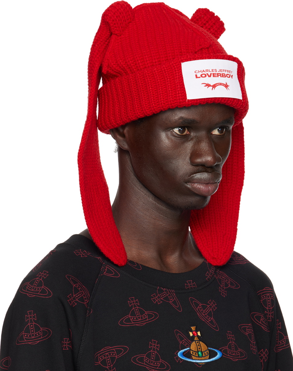 帽子 Charles Jeffrey LOVERBOY CHUNKY RABBIT Charles Jeffrey Loverboy - Chunky Rabbit Beanie | HBX