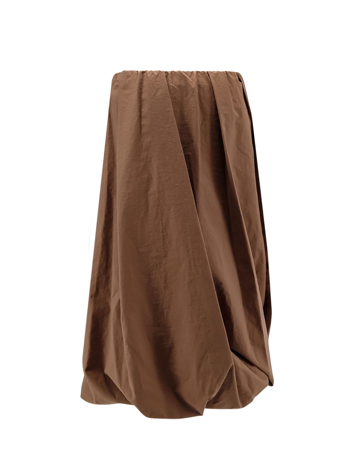 スカート BRUNELLO CUCINELLI Ballon cotton blend skirt Cuoio Brunello Cucinelli Ballon Cotton Blend Skirt Brunello Cucinelli