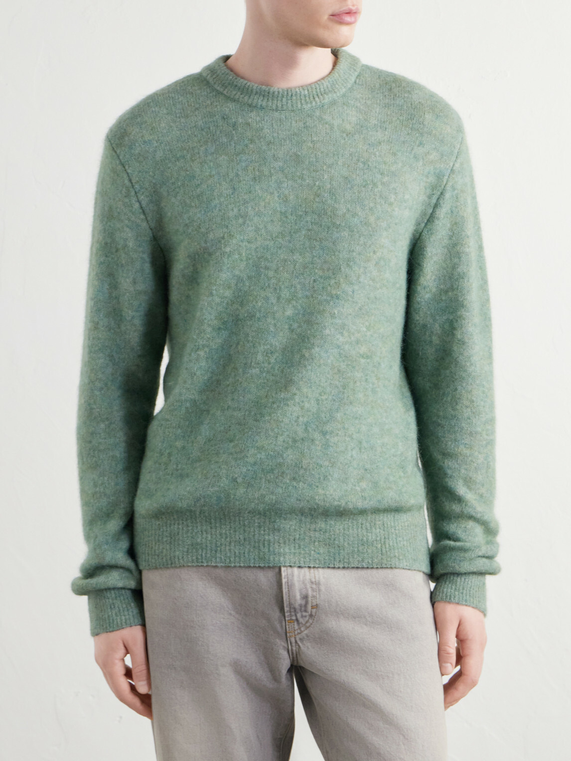 Oliver Spencer - Blenheim Wool-Blend Sweater - Green