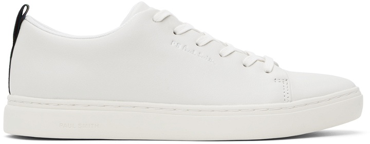 Photo: PS by Paul Smith White Leather Lee Sneakers