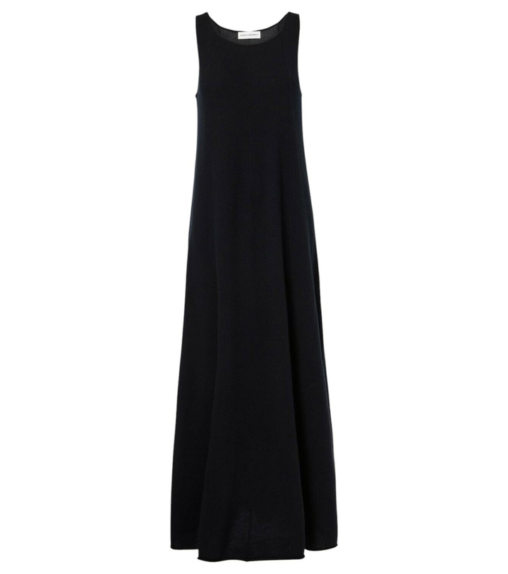 Photo: Extreme Cashmere N°386 Elisa Short cashmere maxi dress