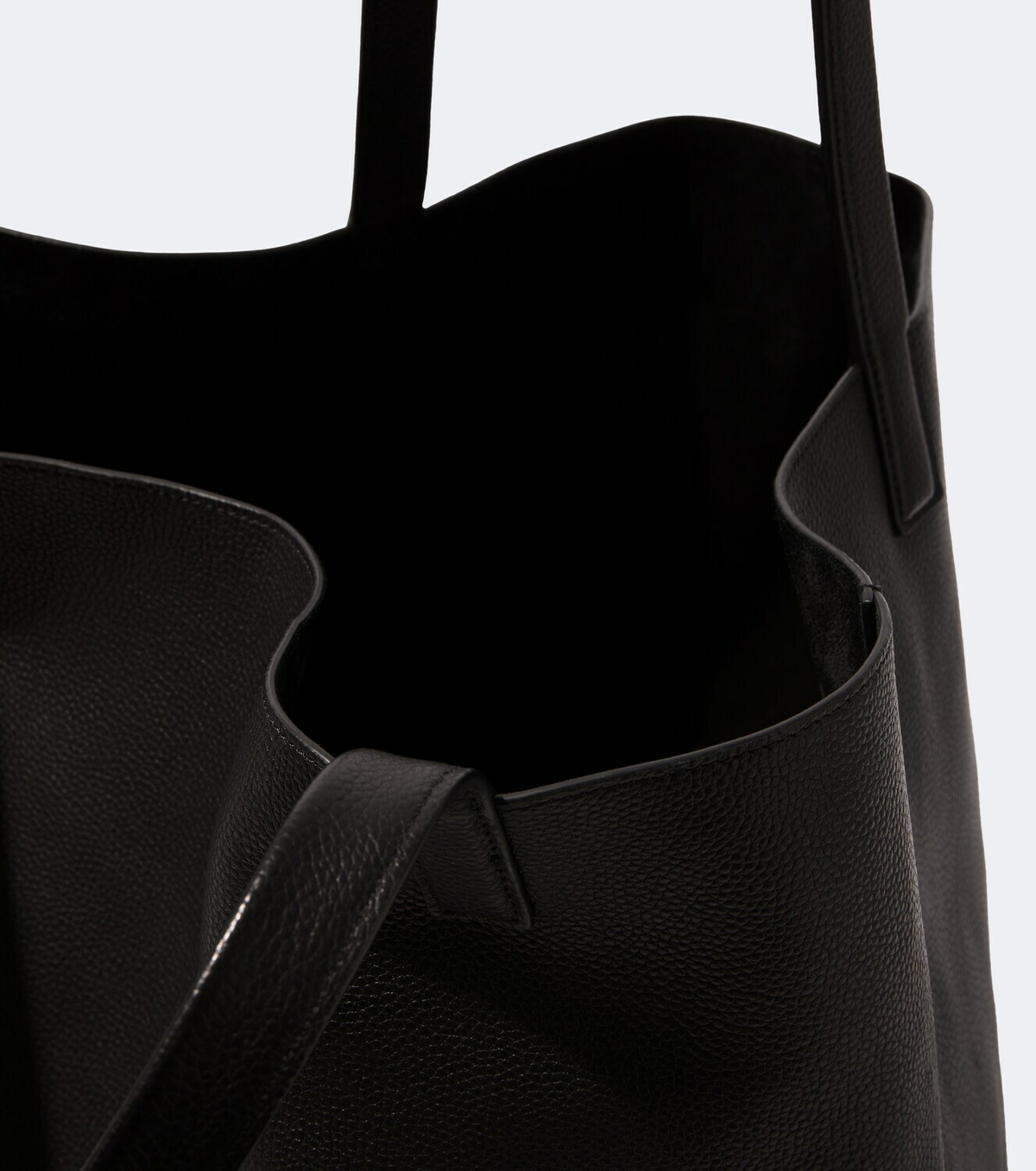 The Row Clement leather tote bag