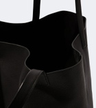 The Row Clement leather tote bag