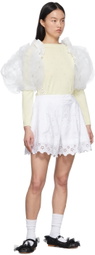 Tricot Comme des Garçons Off-White Wool Sweater