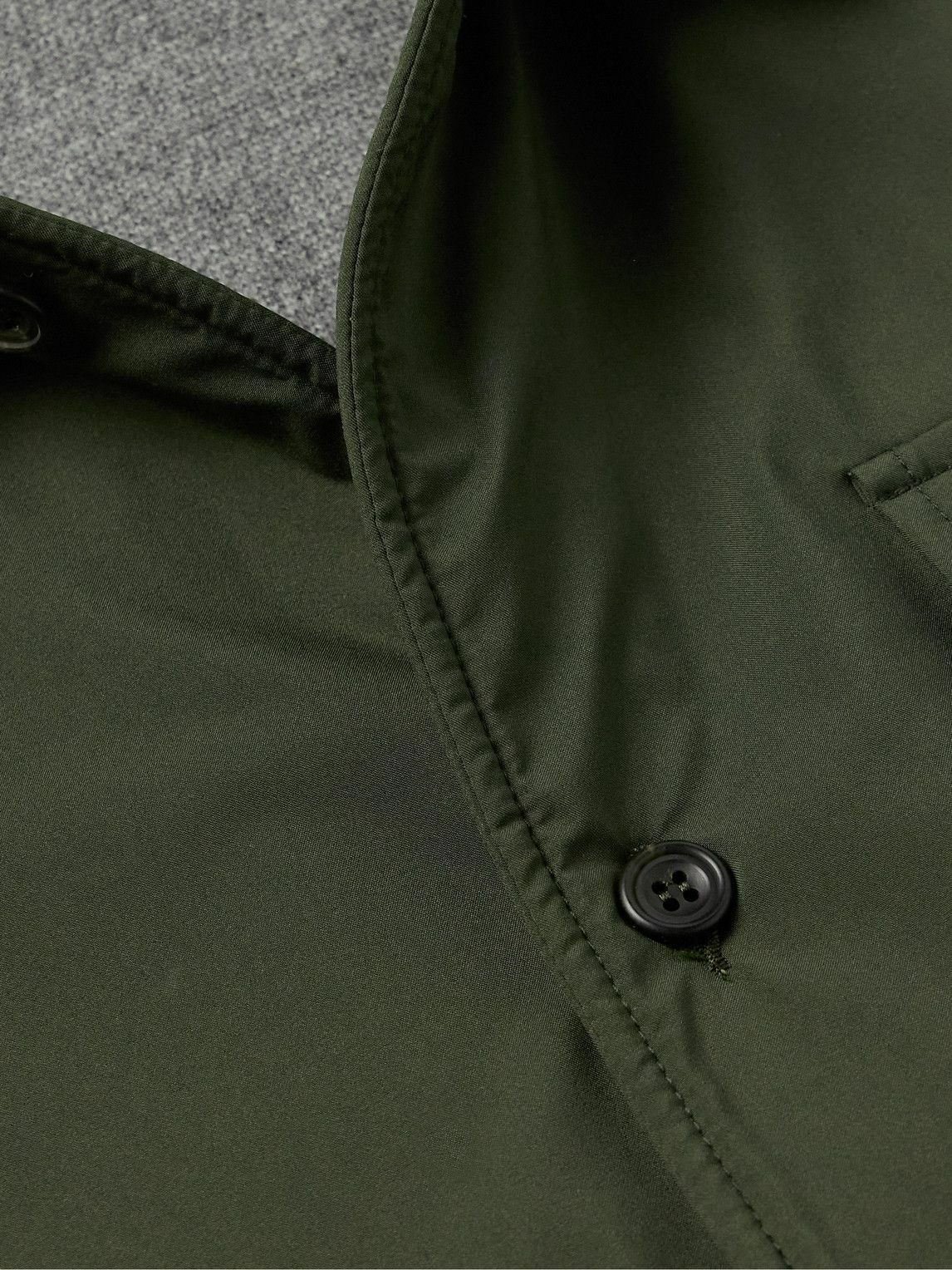 Richard James - Padded Tech-Shell Overshirt - Green
