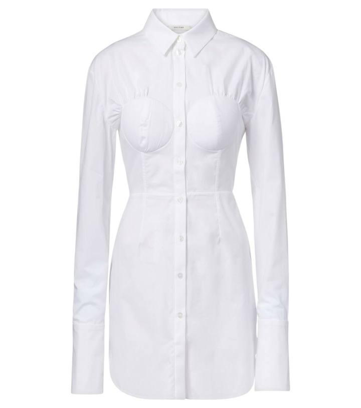 Photo: Nensi Dojaka Cotton poplin minidress