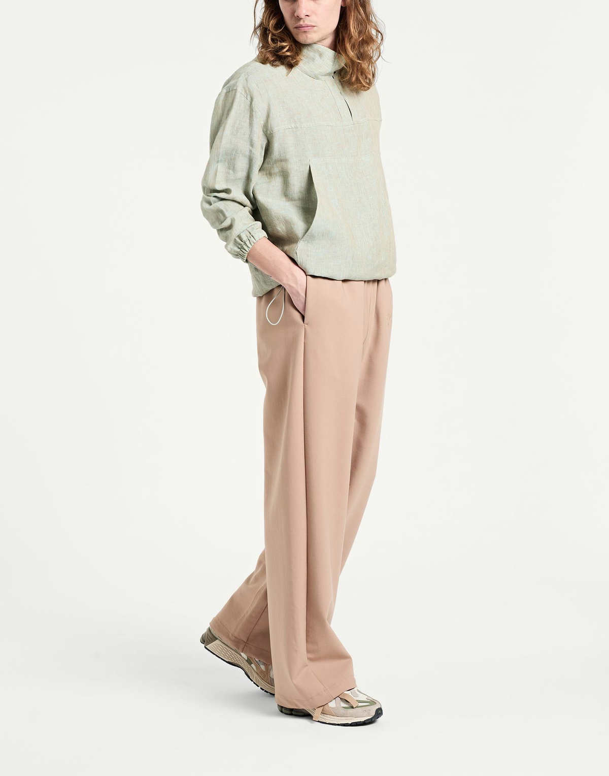 Giorgio Armani Mens Sweatshirt in Sage green