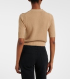 Jardin des Orangers Cropped cashmere cardigan