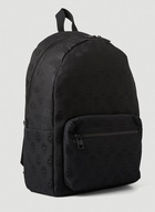 Metropolitan Biker Skull Backpack in Black